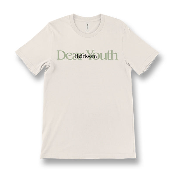 Dear Youth - Heirloom, Embroidered T-Shirt